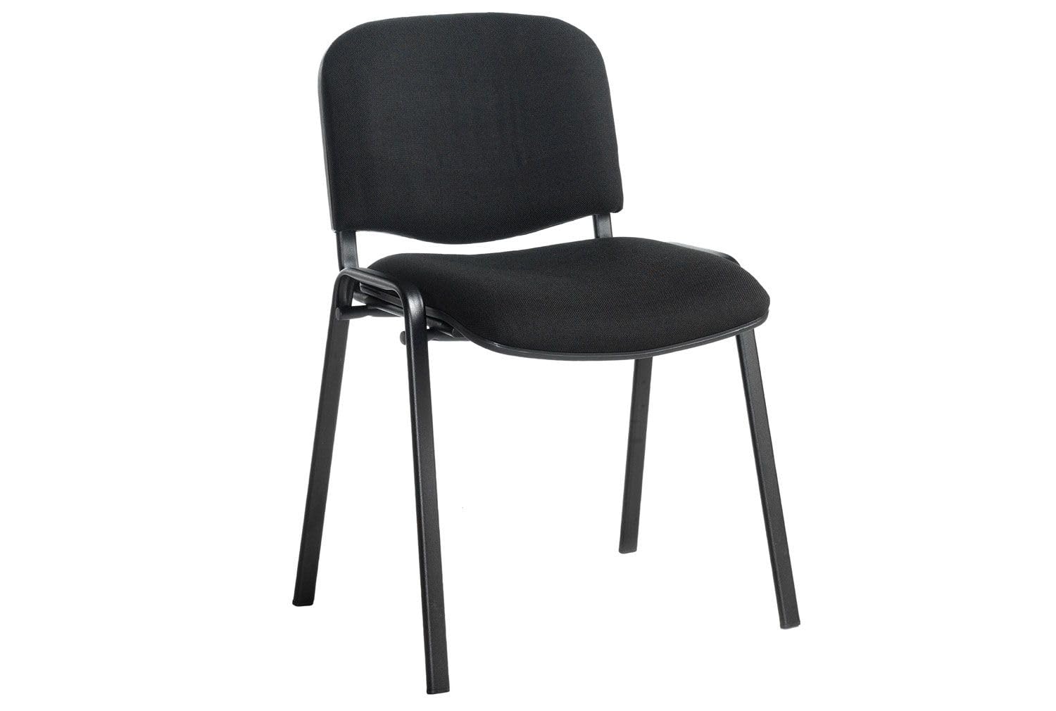 impsuk Black Stack-able Chair Reception Cafe Canteen Office Classroom Lecture Exam Meeting stack able conference chair