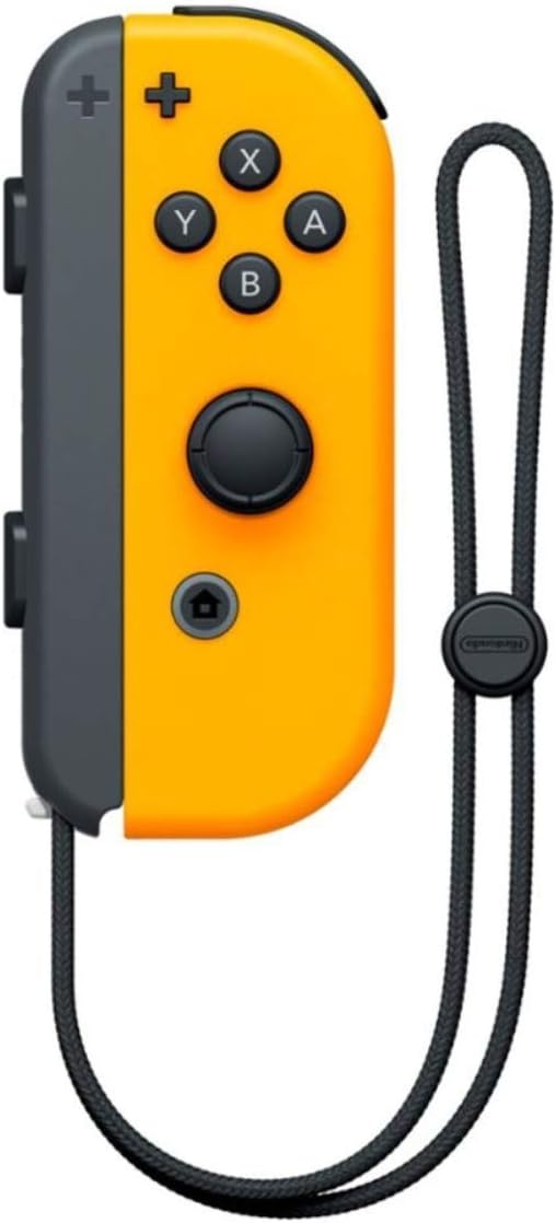 Nintendo Genuine Switch Joy Con Wireless Controller Neon Orange (Right) (Renewed)