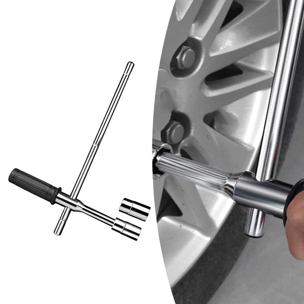 SPORTARC Jeu de clés pratiques pour pneus de voiture avec plusieurs tailles pour s'adapter à la plupart des besoins du véhicule