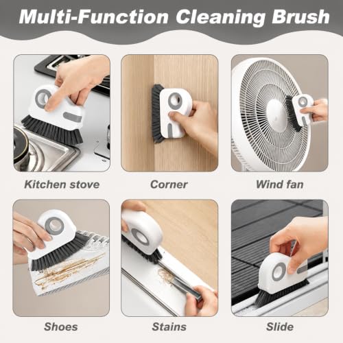 Image of Zapsol 2-in-1 Window Track Cleaning Brush, Pack of 3