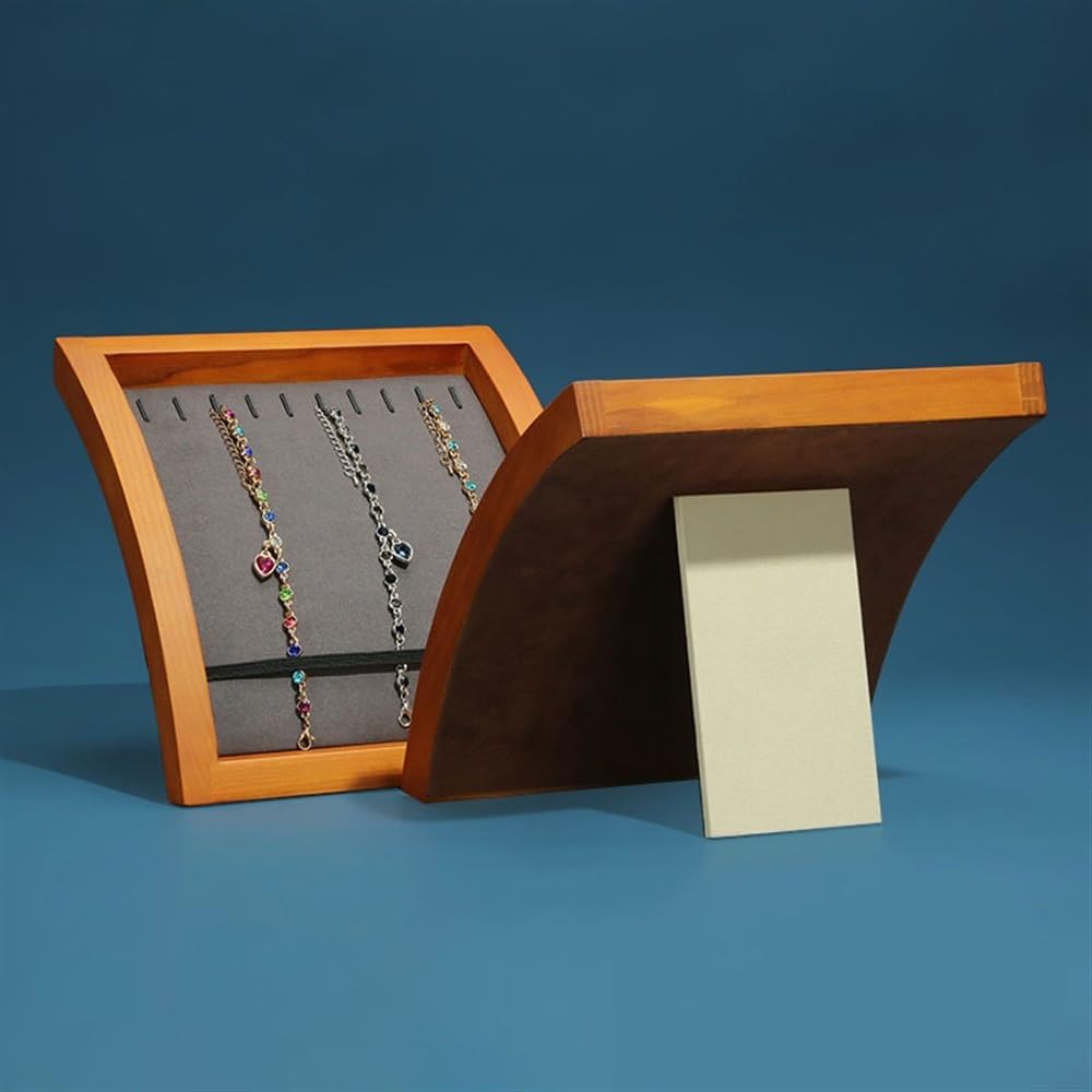 Organisateur Organisateur de bracelets en bois, support placement colliers