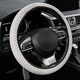 Alpmosn Elastic Stretch Steering Wheel Cover, Breathable...