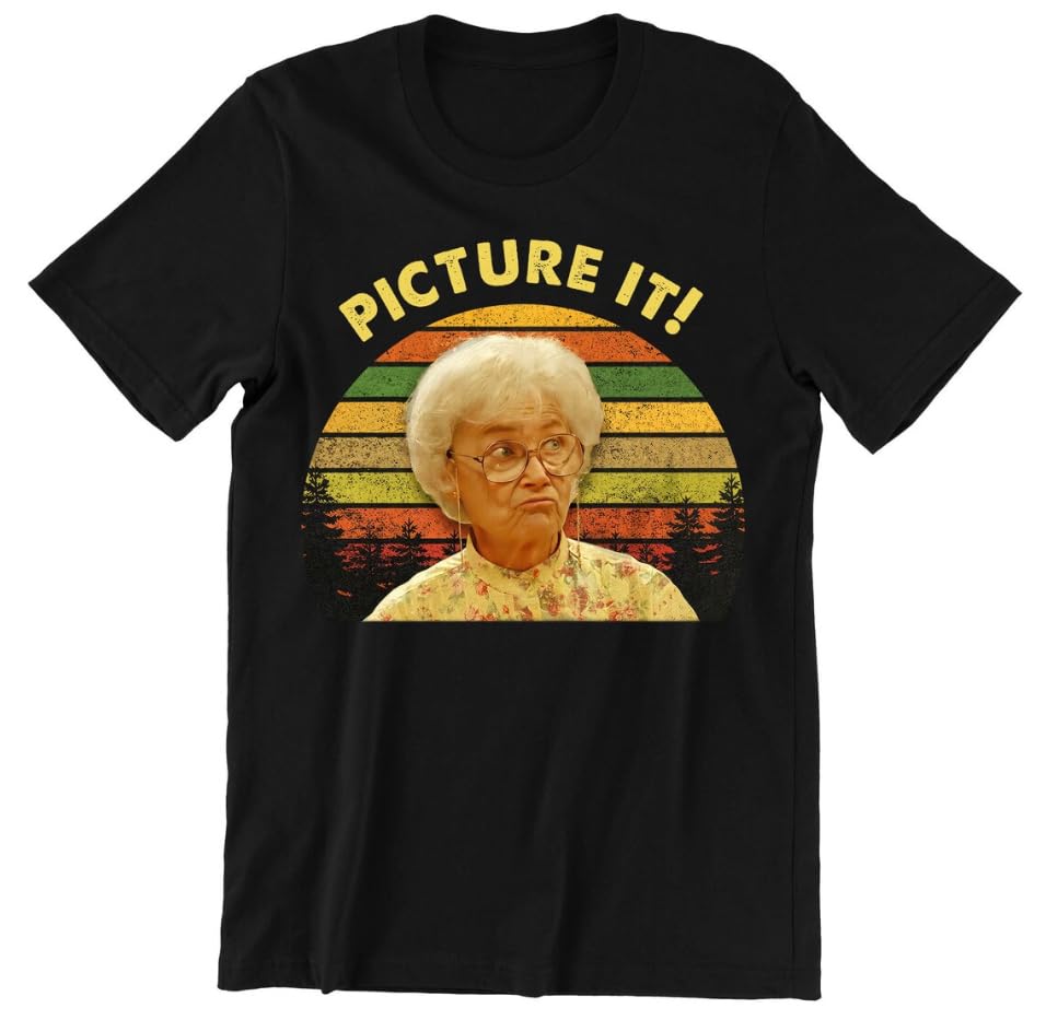 Sophia Petrillo Vintage T-Shirt, Movies Quote Unisex TShirt Black