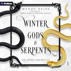 Winter Gods & Serpents Audiolibro Por Wendy Heiss arte de portada
