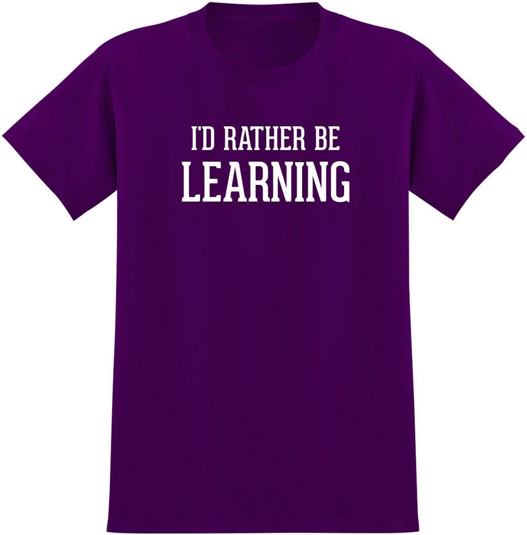 I'd Rather Be LEARNING - Soft Men's T-Shirt