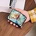2pcs Elf Girl Pattern Painting Fashion Card Holder Compact Purse