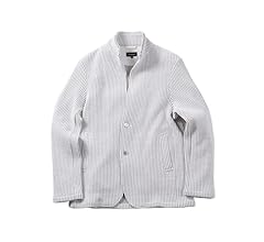 Amazon | [メンズビギ] オニワッフルスタンドカラージャケット