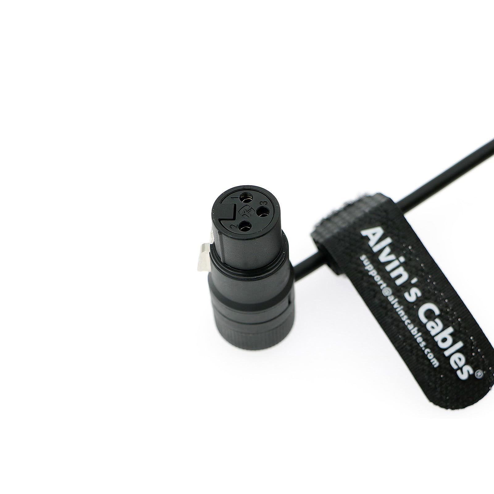 Alvin's Cables Rotativo Low-Profile XLR 3 Pin Maschio a Femmina Cavo Connettore originale Microfono bilanciato Cavo Audio