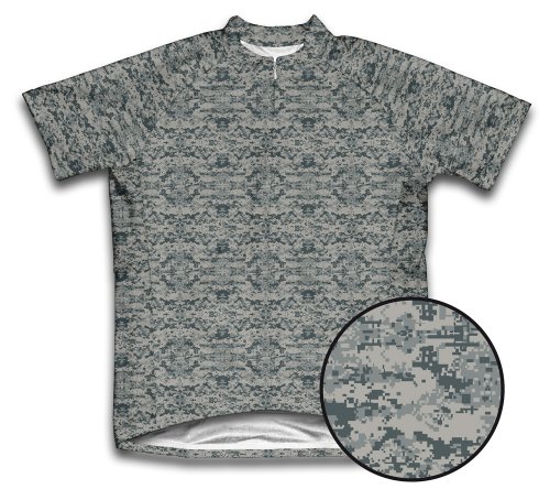 ScudoPro Camo Short Sleeve Cycling Jersey for Youth - Size M