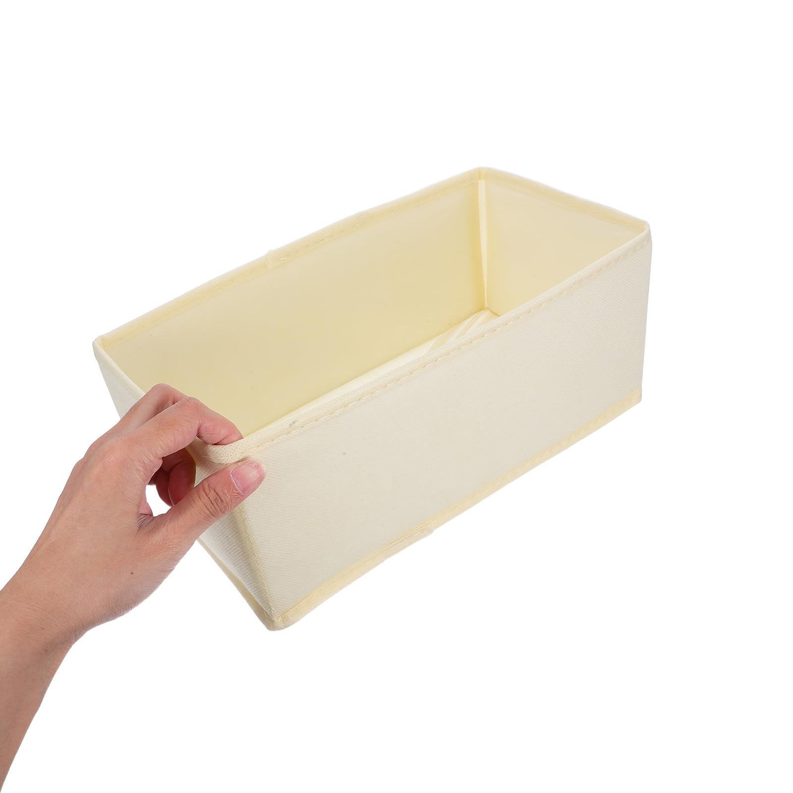 Organizzatore Intimo Cassetto 6 Pezzi Beige per Armadio
