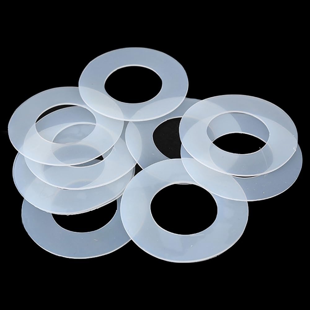 Juntas Planas de Goma de Silicona para Fontanería (M2-M12)/3*9*2Mm