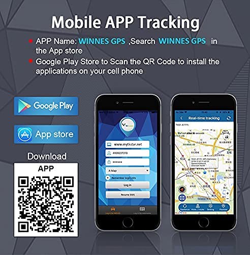 Winnes Localizzatore GPS Tracker 4G GPS per Auto/Veicoli/Moto/Nave/Camion/Flotta Antifurto con Geo-Fence Allarmi multipliMagnete Potente APP Website Gratuita,80 Giorni Standby(TK915 4G)