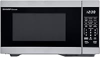 Vista 12 de SHARP Horno de microondas de encimera compatible con Alexa certificado por Orville Redenbacher's con plato giratorio Carousel extraíble de 12.4