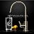 Ronaqua Water Filter Purifier Faucet European Style Brushed Nickel Well-Matched with GA1, KS3198A, 1WEBN1, NZ-6501