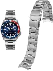Amazon.com: Fit for Seiko No.5 Solid Stainless Steel Band