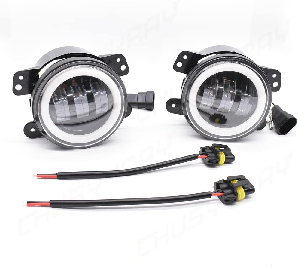 CHUSYYRAY 4 Inch LED Fog Lights, Compatible for 2009 2010