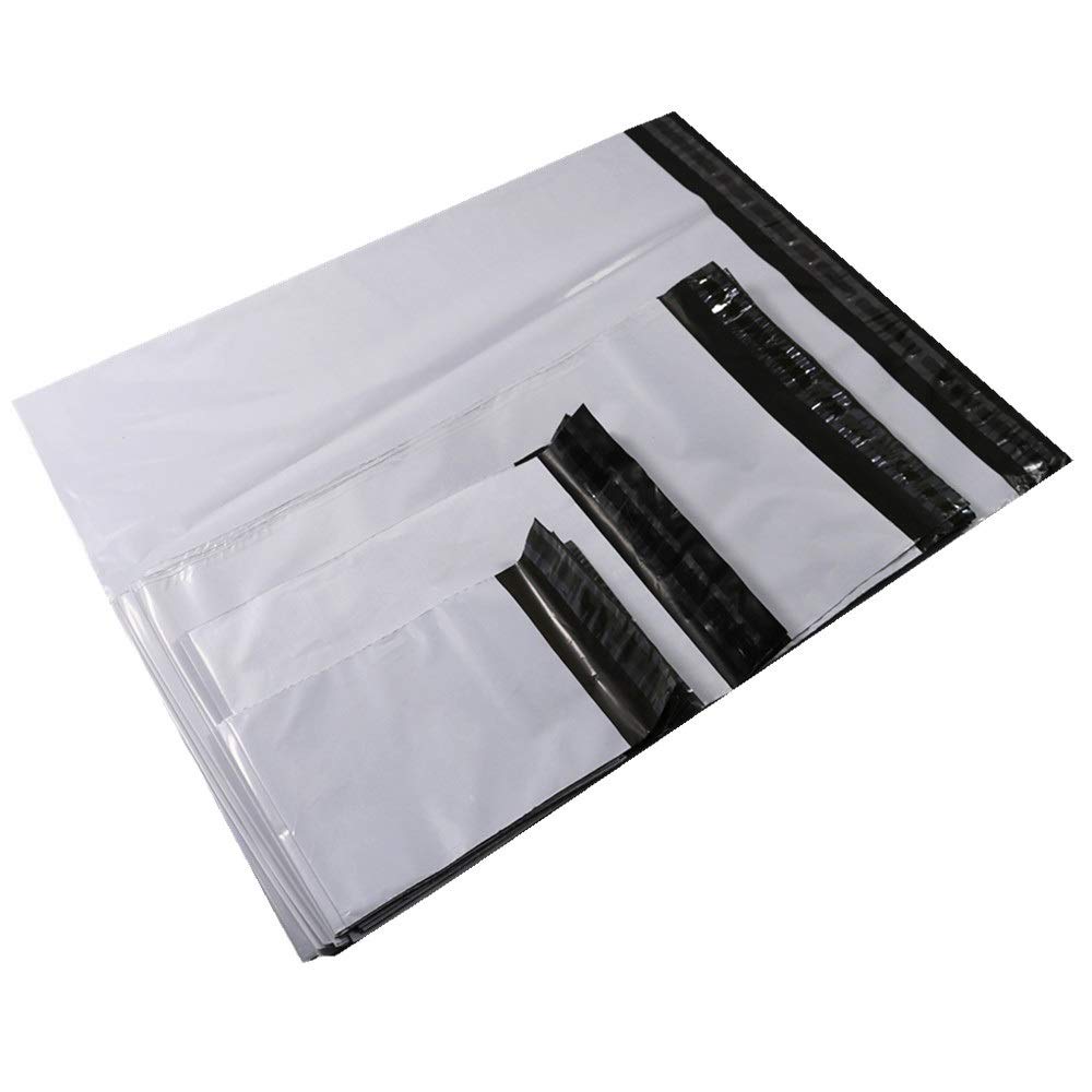 Torebki pocztowe, Opakowanie 100 plastikowych torebek pocztowych z samoprzylepnym zamknięciem, różne rozmiary(50pcs 25x35cm)