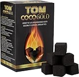 2 x 1 kg Tom Cococha Gold natürliche, 2 kg, für Shisha