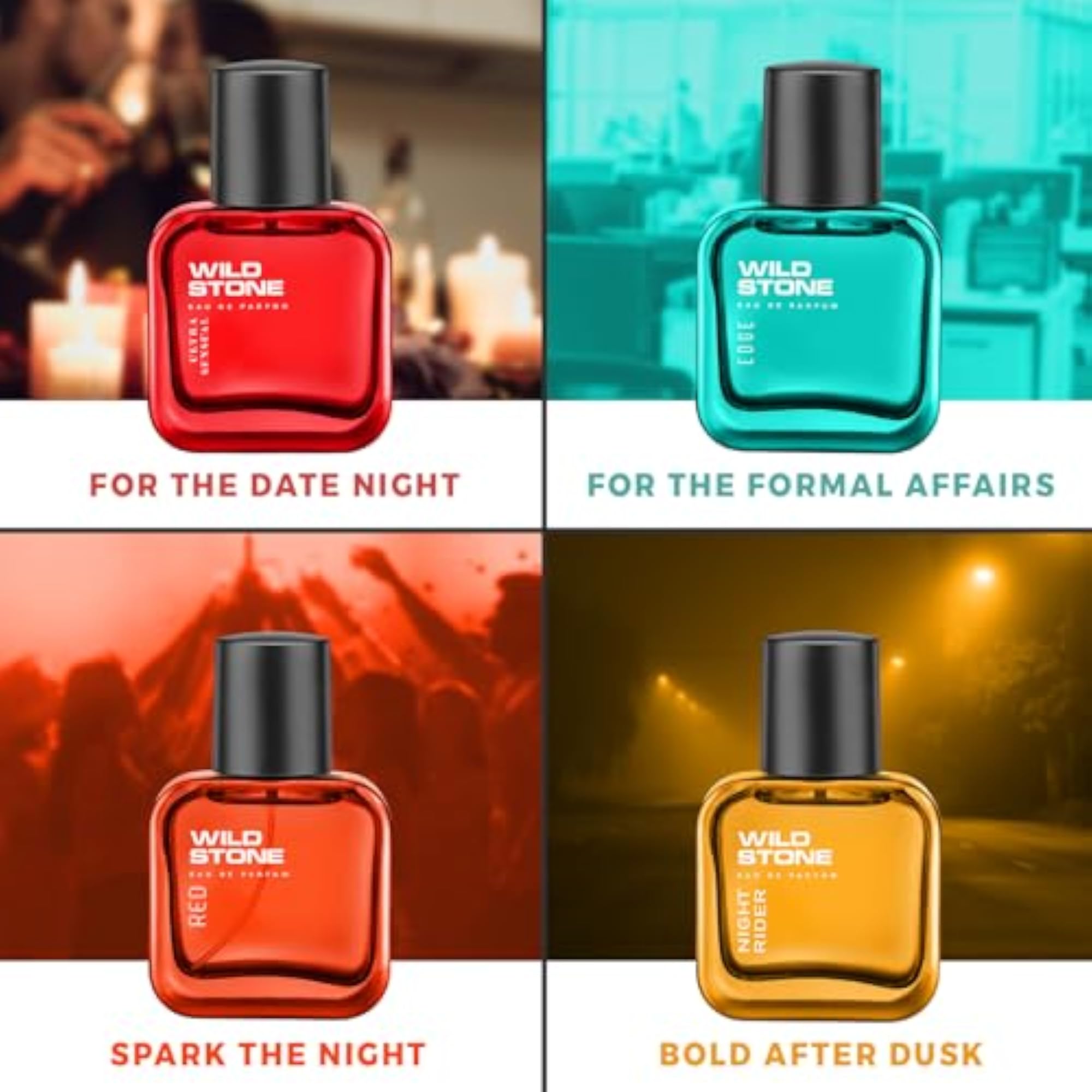 Men's New Launch Gift Set, Long-Lasting Fragrance Pack