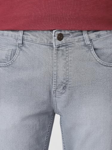 Image of Neostreak Men's Regular Fit Heavy Washed Jeans Stretchable