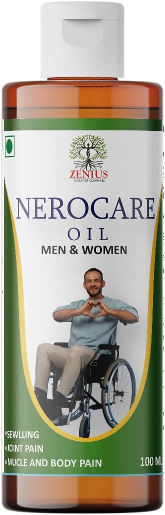 Nerocare Care Oil for Stroke and Paralysiscare Recovery, Nerve Strength, Pain Relief & Mobility Care, 100ml Oil