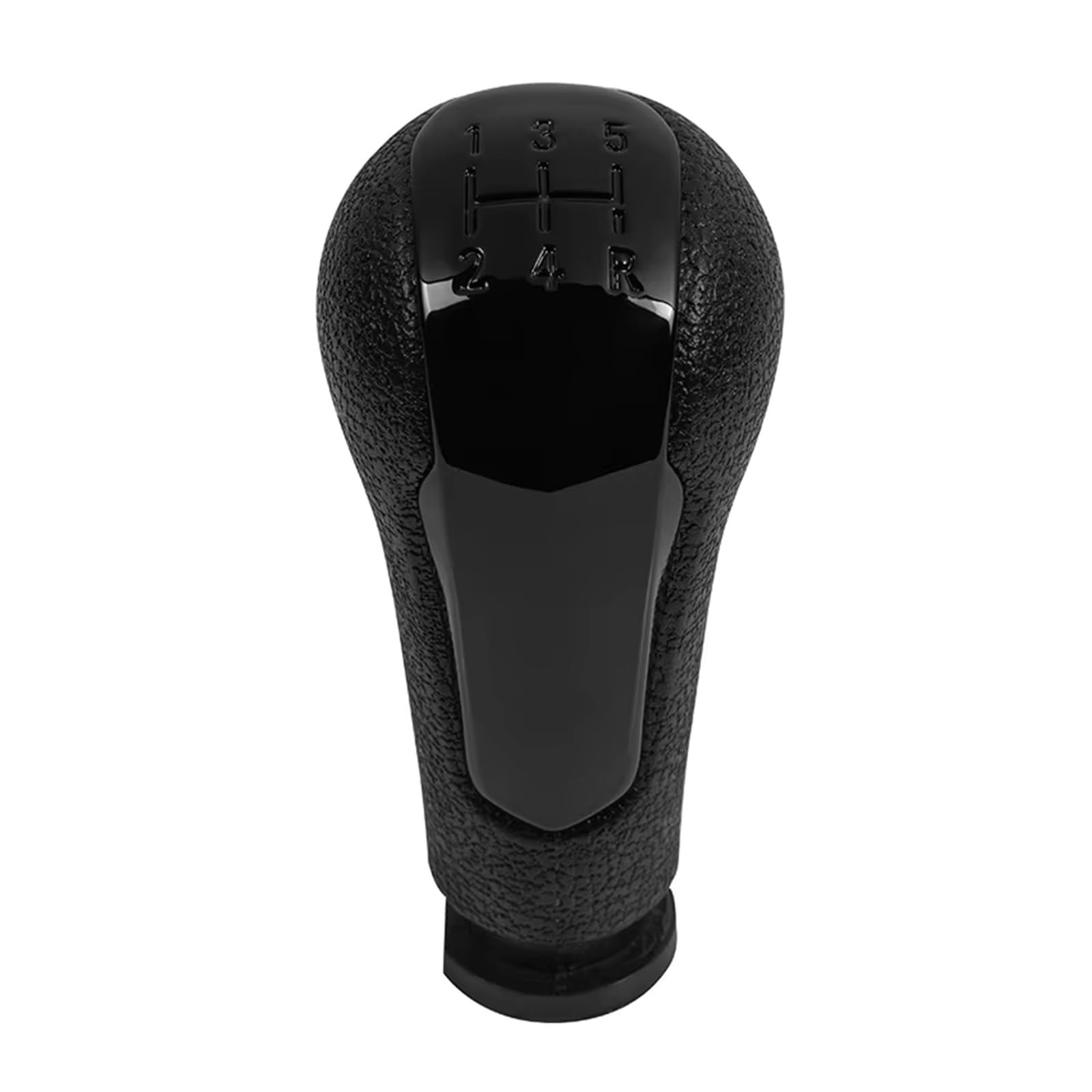 Ouvecr Black Gearknob Car Shift Gear Knob Handle For Chevrolet For Spark 2011-2016 Car Gear Shift Knob Handball With Gaiter Boot Cover Handbrake Gear Shift Cover(Black Gearknob)