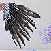 YUPEIUKLI Authentic Feather Fascinator for Festivals and Parties Ethnic Styles Fascinator Hair Accessories for Fashion Enthusiasts