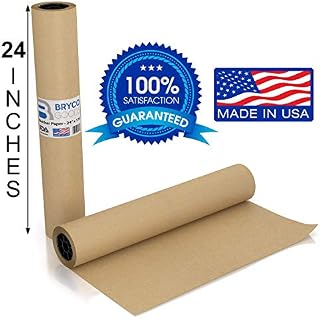 Brown Kraft Butcher Paper Roll - Long 24 Inch x 175 Feet