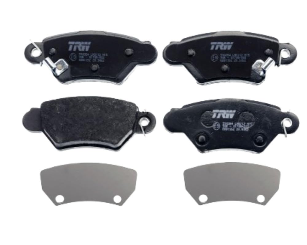 TRW GDB1352 Bremsbelagsatz für Scheibenbremse Bremsbelagsatz Bremsbeläge