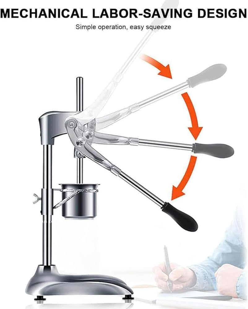 Cortador manual de patatas fritas largas de 30 cm, exprimidor de patatas fritas de acero inoxidable con cesta frita, cortador de cocina para patatas fritas caseras