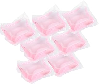 7PCS Laundry Pods Detergent, 8g Soluble in Water All Detergent Pods, Deep Clean Portable Bulk Laundry Pods, Practical Pods Washing Detergent for Household Laundry Cleaning(Pink)
