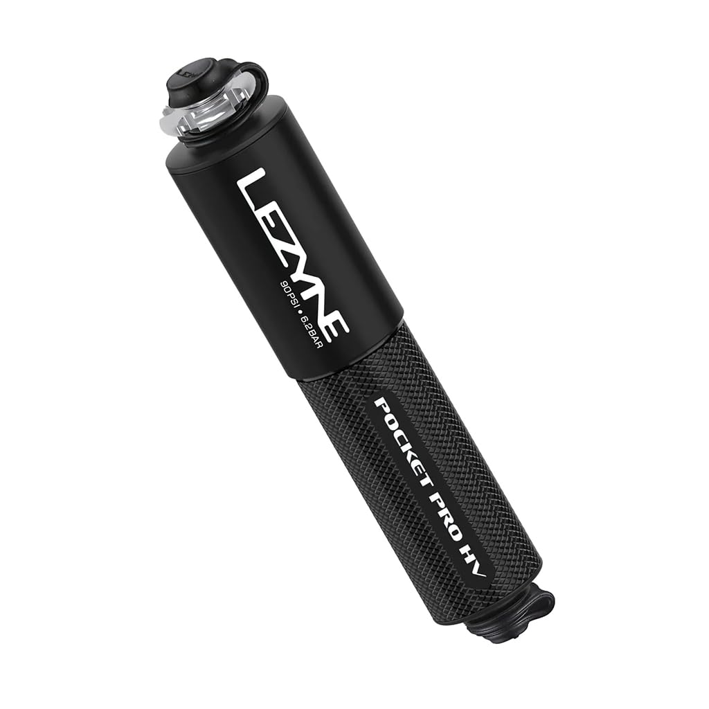 LEZYNE Pocket Drive Pro HV Pump, Matte Black