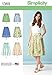 Simplicity 1369 Women's Skirt Sewing Pattern, Sizes 14-22