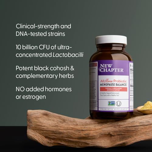 New Chapter All-Flora Probiotic Menopause Balance, 30 Count - image 4