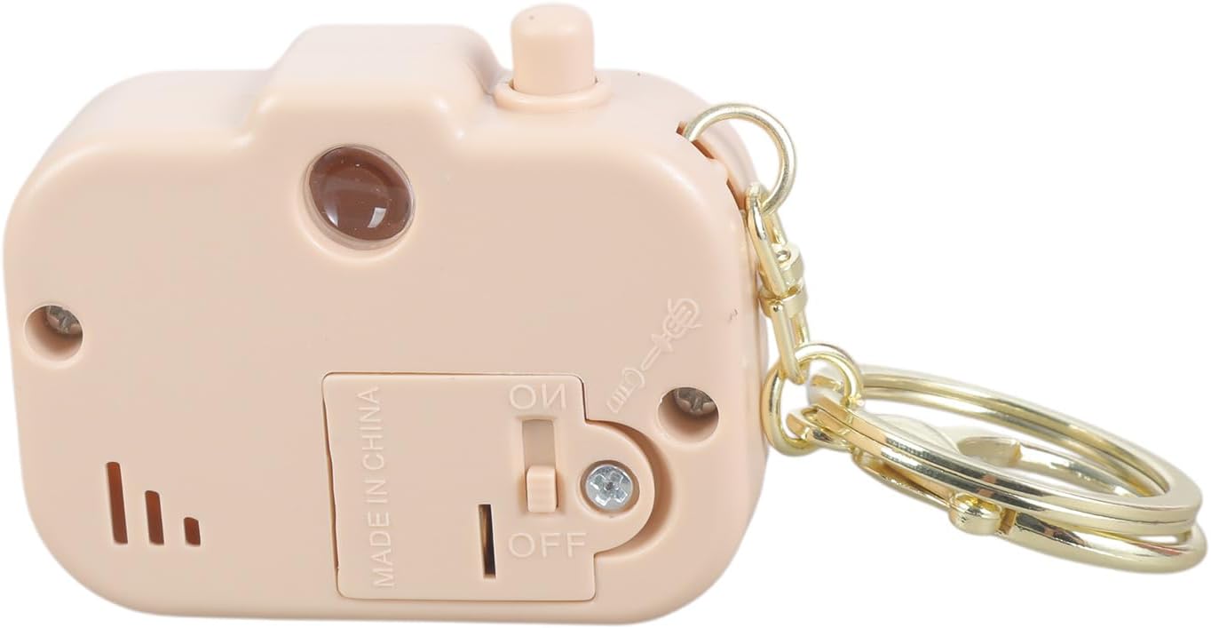 Creative Capybaras Projection Camera Keychain with Built in Miniature Projector for Adults and Anime Enthusiasts Decorative Accessory