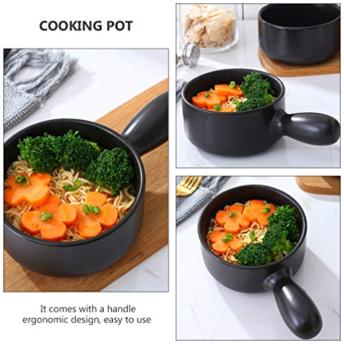 Panela de leite esmaltada HEMOTON para leite e manteiga, panela de sopa, panela de sopa, panela de l