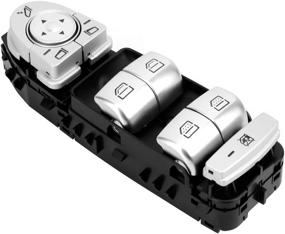 10Pcs 2229056800 Car Auto Power Window Master Control Switch Front Left Driver Side Switch Button for Mercedes for Benz C300 C63 C350e W205 S550