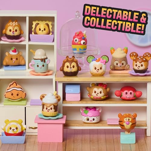 Just Play Duos de Mini-grignoteries Disney Munchlings avec Accessoires, 5 Accessoires, Figurines de 2,5 cm de Haut à Collectionner, Jouets pour Enfants de 3 Ans et Plus (Lot de 4)