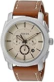 Fossil Men's FS5131 Stainless Steel Watch with Brown Strap