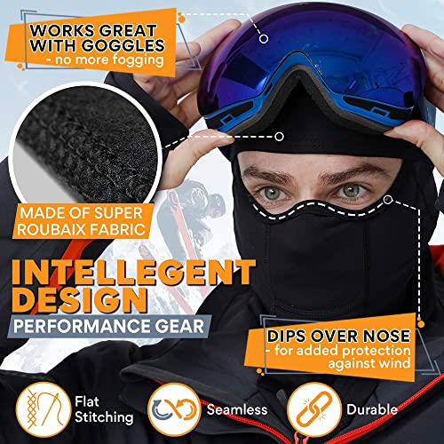 image for GearTOP Balaclava Best Full Face Sports Mask, Premium Ski Mask, Neck W