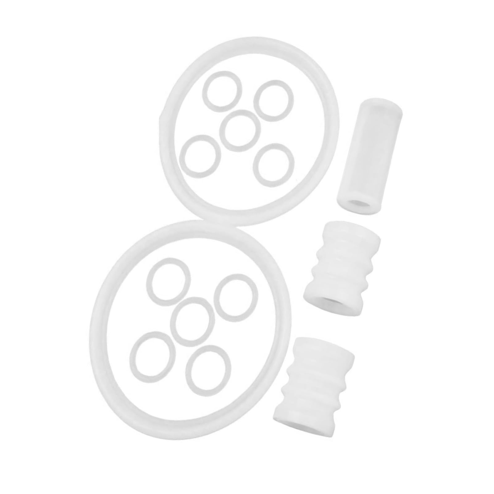 Jazuaiao Strong See Through Ice Cream Maker Seal Component for Various Units Leak Proof Ice Cream Machine Seal