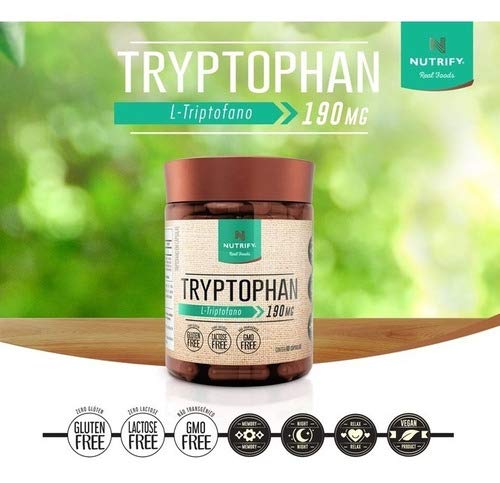 Triptofano 60caps Concentrado Natural Nutrify - Original