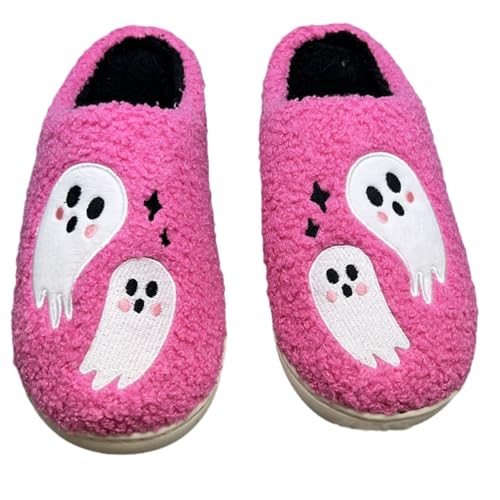 Women's Men's Fuzzy Memory Foam Slippers Fluffy Warm Comfort Light Weight Indoor Outdoor House Couple Shoes