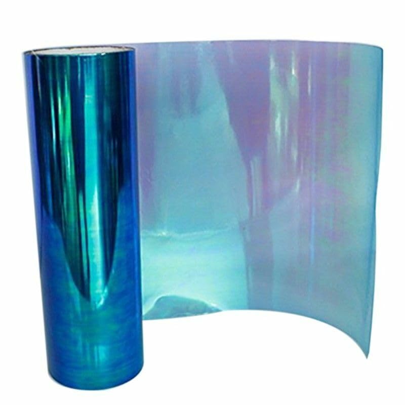 Pellicola Adesiva CAMALEONTE BLU Per Fari Fanali Auto Moto - Foto 6