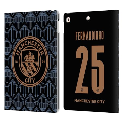 Housse iPad 10.2 Fernandinho Man City idéale pour regarder vos matchs de foot