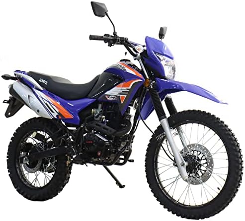 X-PRO Hawk 250 Dirt Bike Motorcycle Bike Dirt Bike Enduro Bike Motorcycle Bike(Blue)
