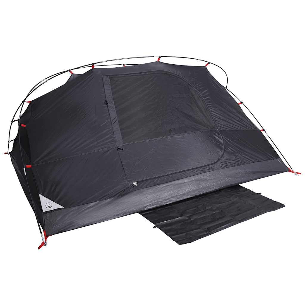 Tienda de campaña domo para personas verde, T-poliéster impermeable con revestimiento de PU, tienda familiar ligera al aire libre, xx cm para viajes