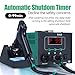 948 Digital Display Soldering Station Suction 90W Temperature Adjustable Soldering Iron Tin Gun Desoldering Station