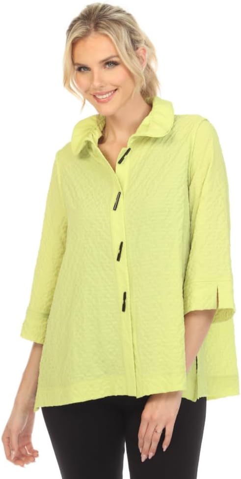 Moonlight Solid Blouse/Jacket - 3075