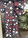 Patriotic Red White and Blue Navy Star Pattern Bow, Summer Bow for Wreath, Swag or Lantern, Summer Bow Decor 10 x 16, Patriotic 4th of July Memorial Day Veterans Day Memorial
